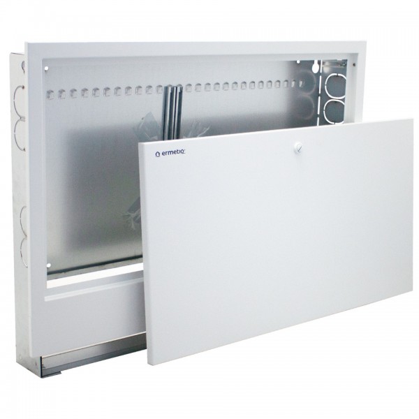 Cutie Distribuitor Reglabilă 795 x 575–655 x 110–170 mm – Dulap Metalic Îngropat pentru Distribuitoare