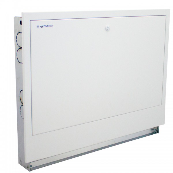 Cutie Distribuitor Reglabilă 715 x 575–655 x 110–170 mm – Dulap Metalic Îngropat pentru Distribuitoare