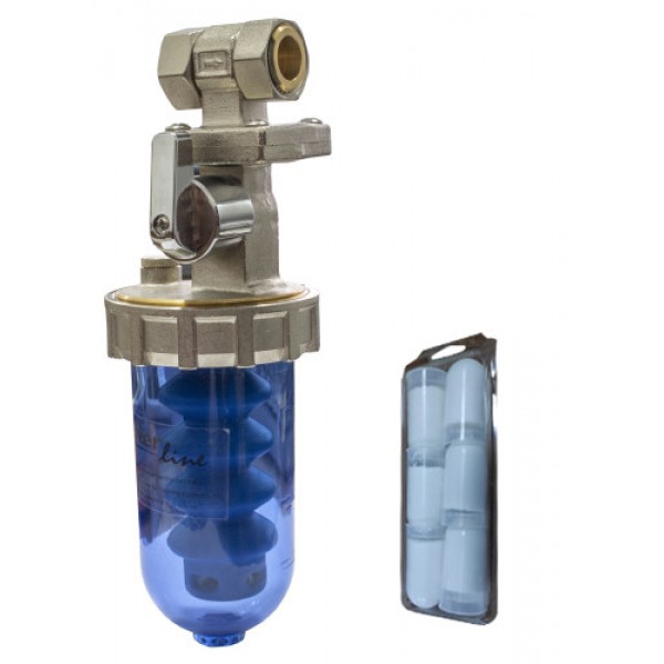 Filtru orizontal cu 6 rezerve pt.centrala 1/2"