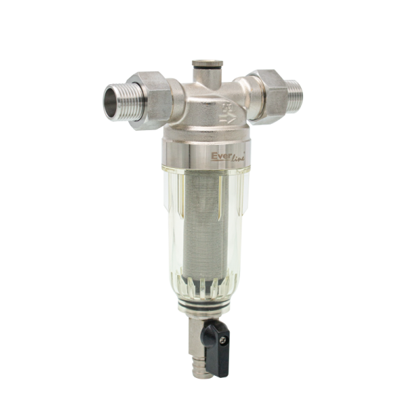 Filtru cu autocuratare plastic 1/2" , EWF-AUP12