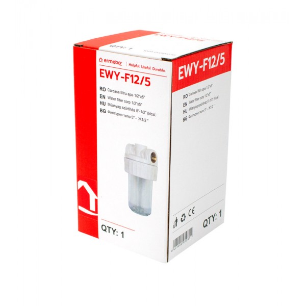 Carcasa filtru apa 5" 1/2" FI , EWY-F12/5