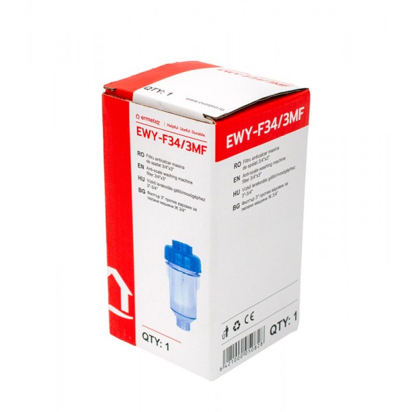 Filtru cu polifosfat pentru masina de spalat 3/4" , EWY-F34/3MF