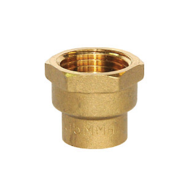 Conector din alama ptr teava cupru 22*3/4" FI