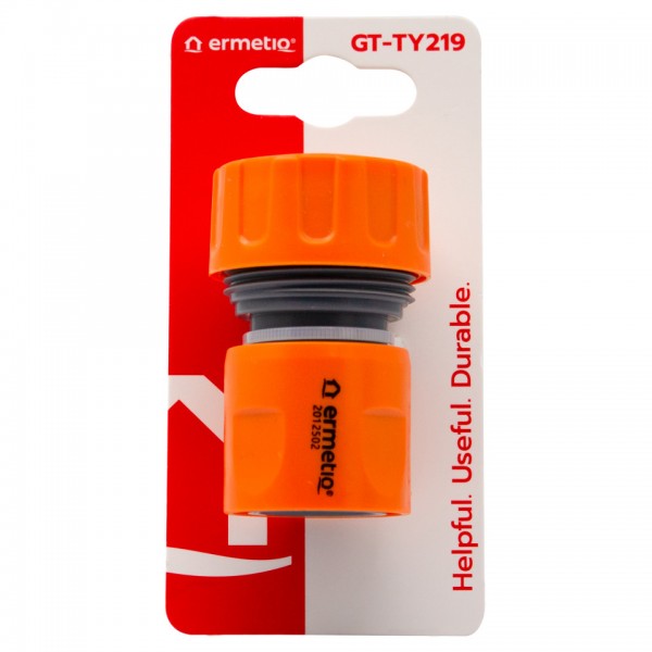 Conector cu stop 3/4"x19mm ECO