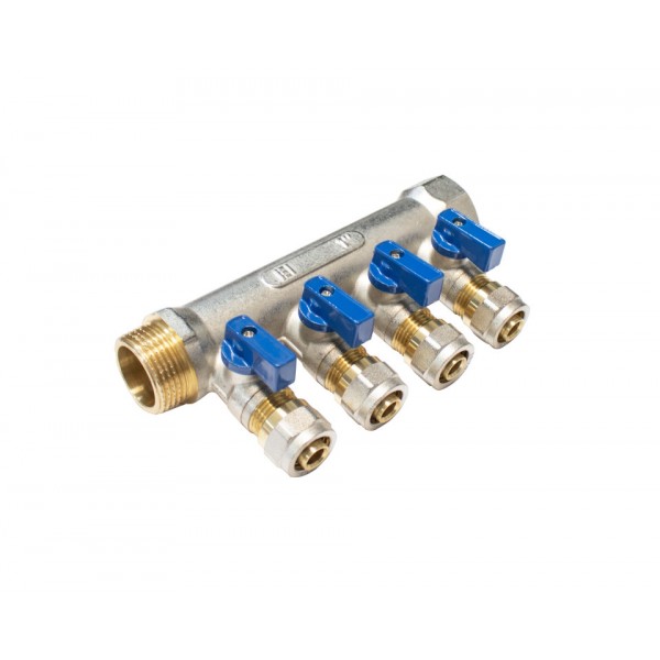 Distribuitor pexal 16mm*1/1/4cai-albastru