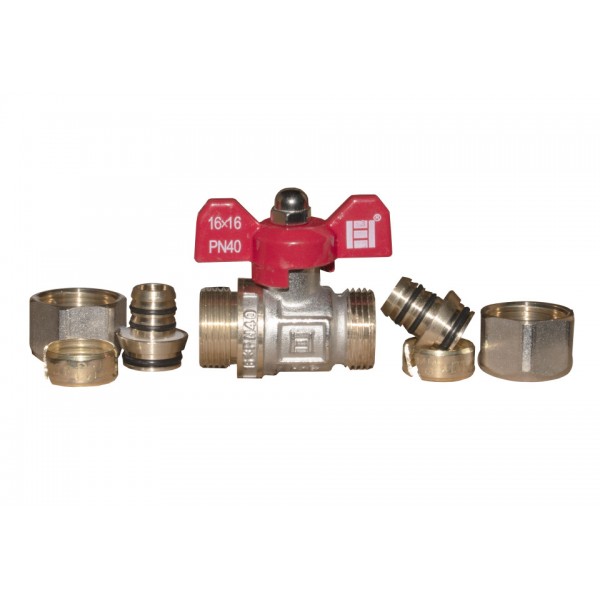 Robinet fluture pentru pexal 16*16