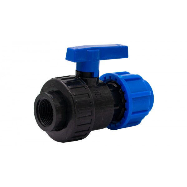 Robinet pentru teava PEHD 25*3/4"F