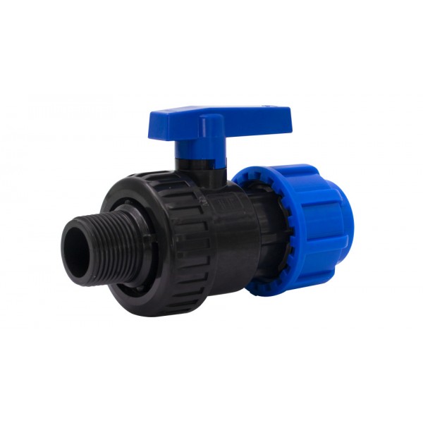Robinet pentru teava PEHD 32*1"M