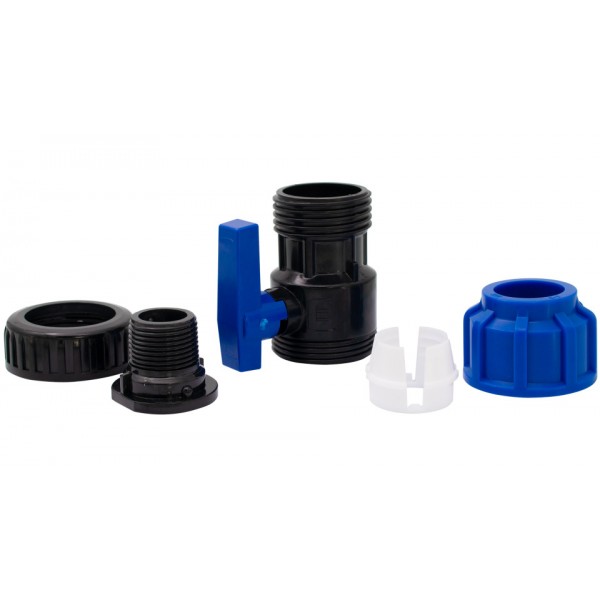 Robinet pentru teava PEHD 32*1"M