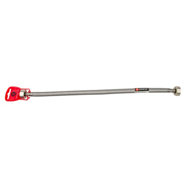 Racord ranforsat cu inox 80cm 1/2"FF