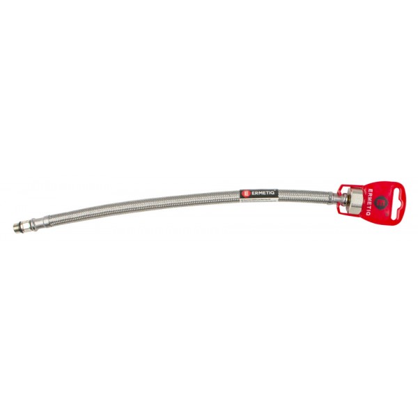 Racord mono ranforsat cu inox 50cm+17mm 3/8"F