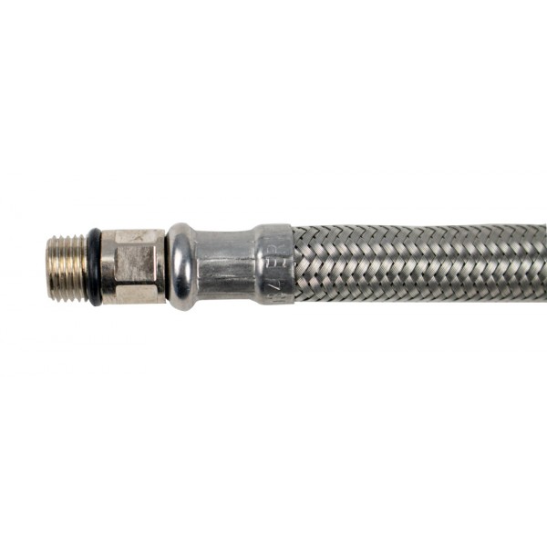 Racord mono ranforsat cu inox 80cm+17mm 1/2"F