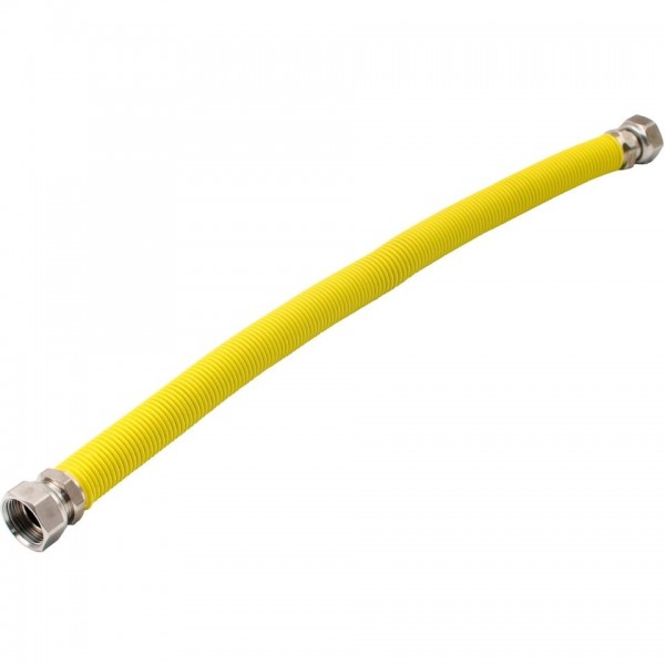 Racord extensibil din inox pentru gaz 3/4"FF 50-100cm
