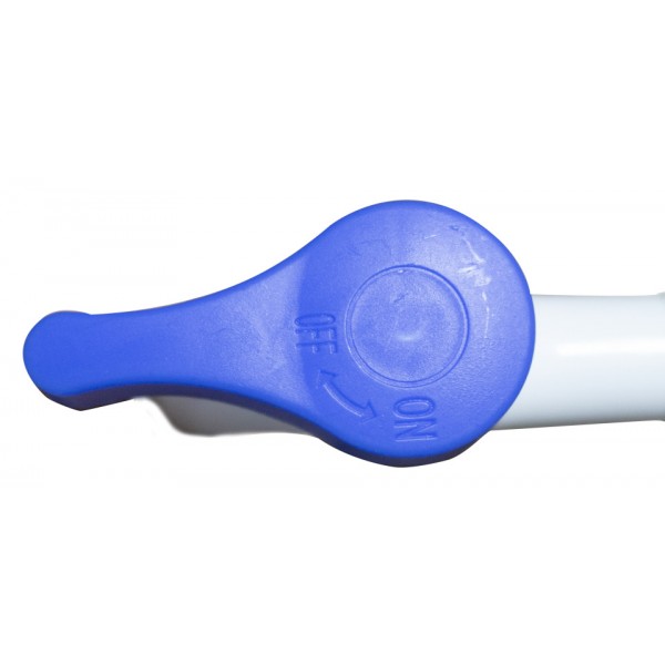 Robinet dublu serviciu din plastic 3/4"