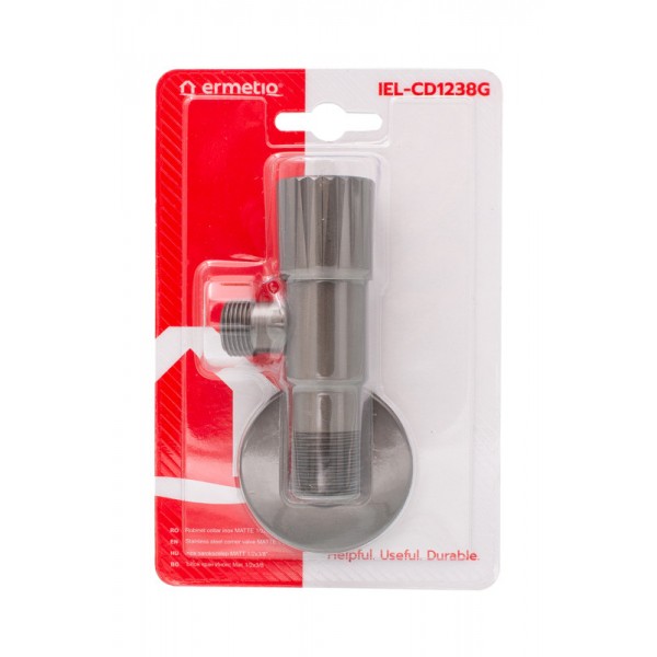Robinet coltar inox MATTE 1/2x1/2"