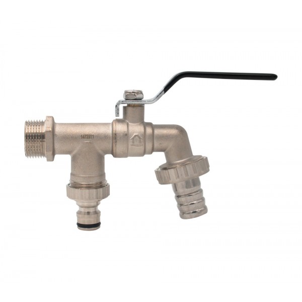 Robinet alama dublu serviciu cu doua iesiri 3/4"