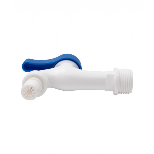 Robinet dublu serviciu din plastic 3/4"
