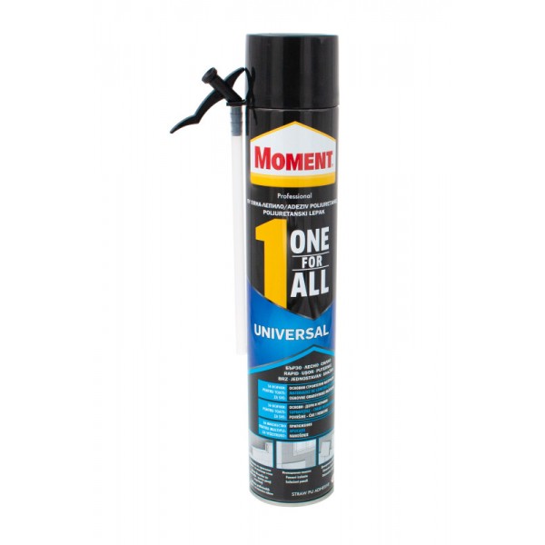 Moment One for all 750 ml, adeziv poliuretanic, aplicare cu pai
