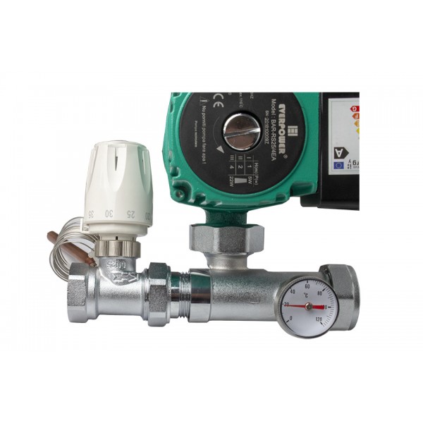 KIT de amestec cu pompa electronica 25/6 1"-1"