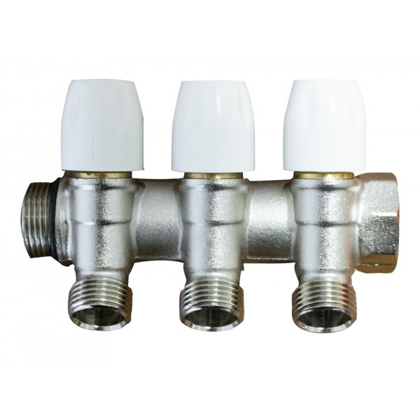 Distribuitor modular 3/4"x 1/2" - 3 cai