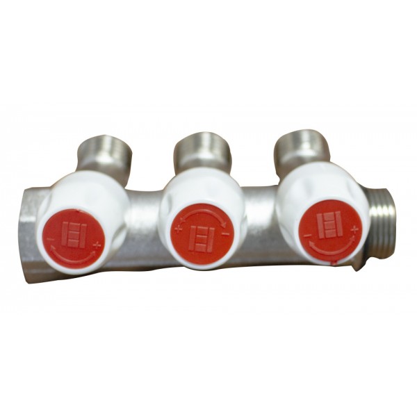 Distribuitor modular 3/4"x 1/2" - 3 cai