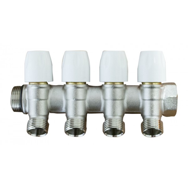 Distribuitor modular 3/4"x 1/2" - 4 cai