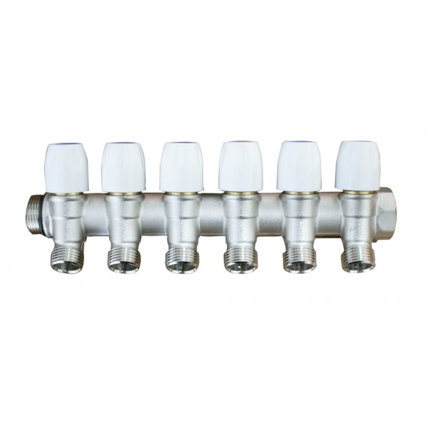 Distribuitor modular 3/4"x 1/2" - 6 cai