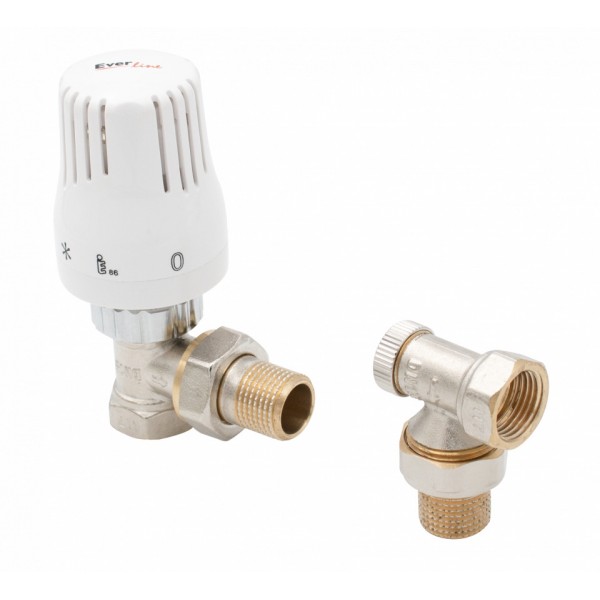 Set termostatic pentru radiator 1/2"