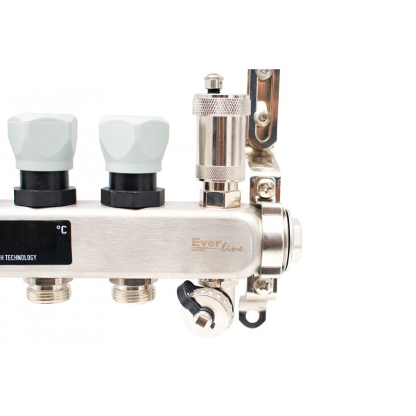 Set distribuitor INOX aer automat robinet golire 1"-3cai