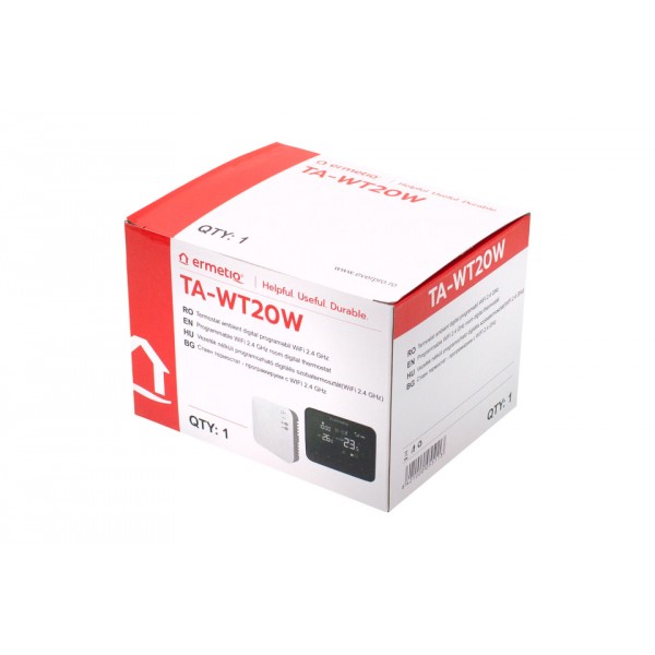Termostat ambient digital programabil WiFi 2.4 GHz