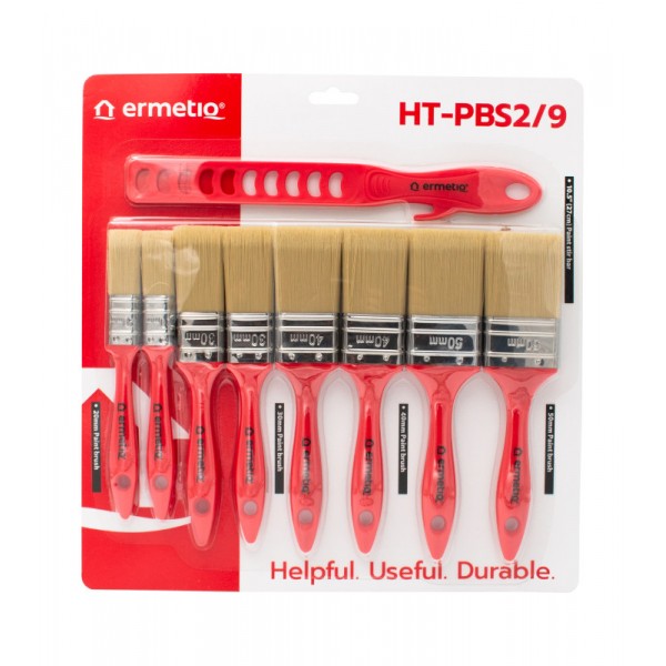 Set pensule si amestecator vopsea 2x20/30/40/50mm ECO