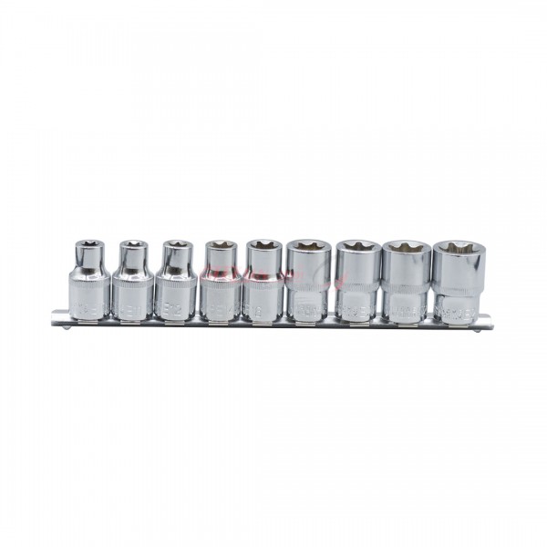 Trusa tubulare torx cr-v 9pcs e10-e24