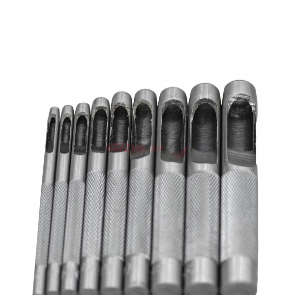 Set 9 preducele , dimensiuni cuprinse, 2,5-10 mm