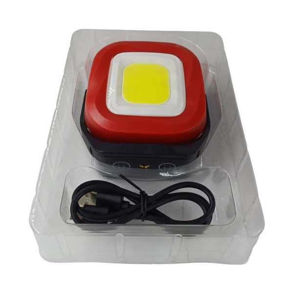LANTERNA REINCARCABILA ILUMINARE DUBLA 10W COB LED PRINDERE MAGNETICA S202
