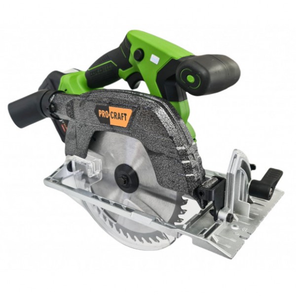 Circular pe acumulator Procraft PCA20, 20V, 4Ah, Brushless, panza 185 mm, pornire lenta ( Acumulatorul nu este inclus)
