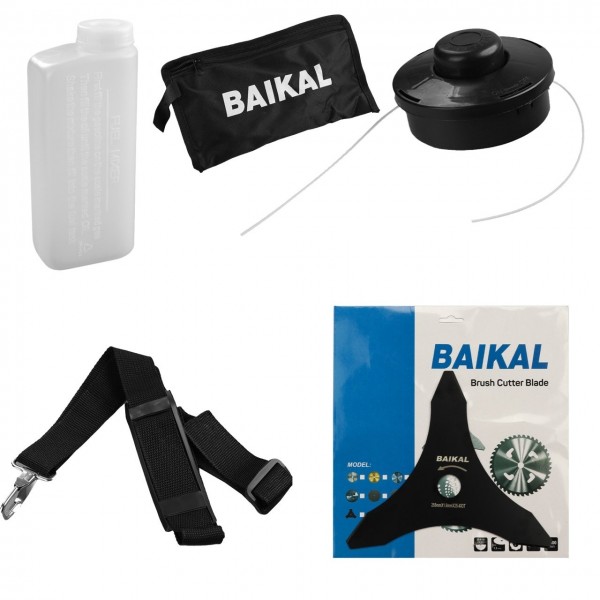 Motocoasa pe benzina BAIKAL BK5500, 4.7 CP, Motor 2 Timpi , 10.000 Rpm