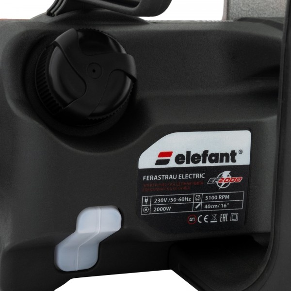 Fierastrau electric Elefant EF2000, 2000W, 5100RPM, Lama 40cm