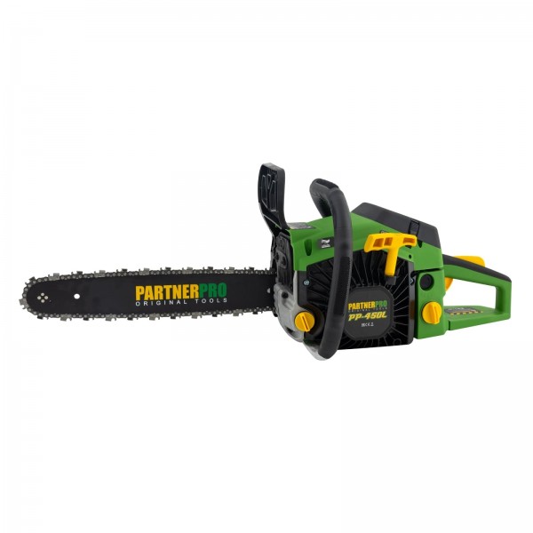 Drujba pe benzina PARTNERPRO PP-450L, 3.1CP, lama 38cm, 8500rpm, motor 2T