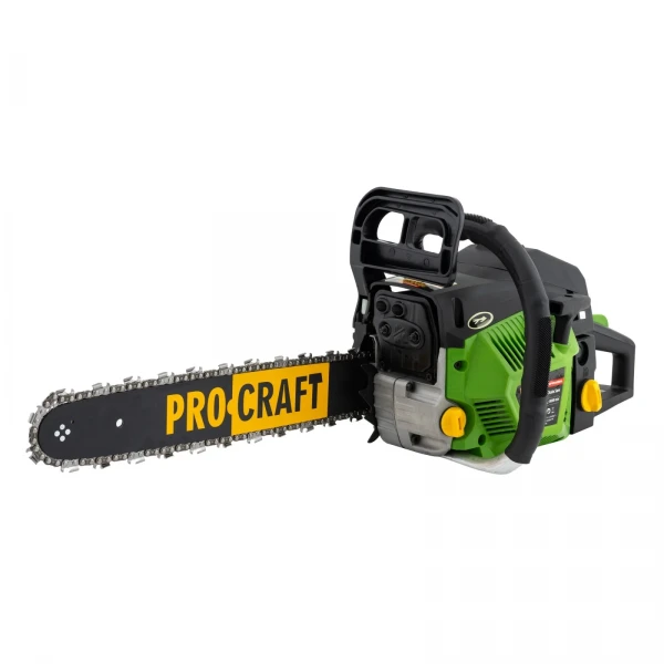 Motofierastrau (drujba) pe benzina PROCRAFT GS-50, Lama 40cm, 52CC, 8000 RPM