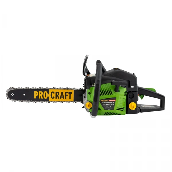 Motofierastrau (drujba) pe benzina PROCRAFT GS-50, Lama 40cm, 52CC, 8000 RPM