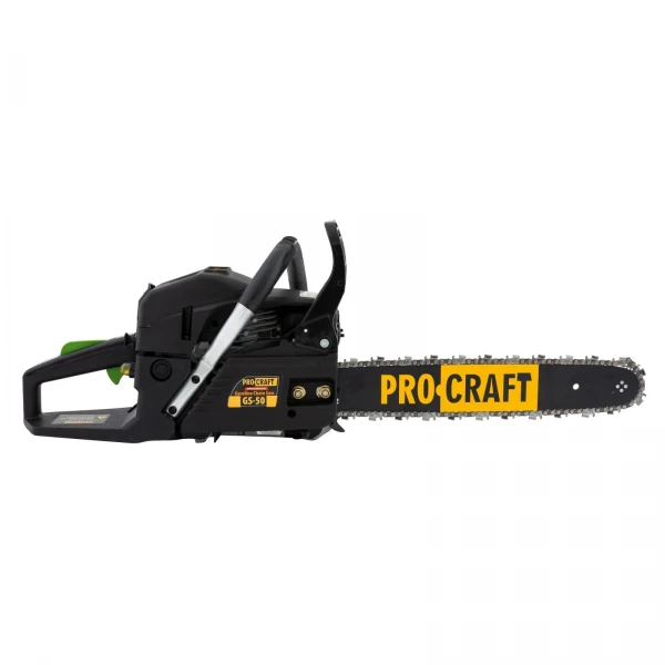 Motofierastrau (drujba) pe benzina PROCRAFT GS-50, Lama 40cm, 52CC, 8000 RPM