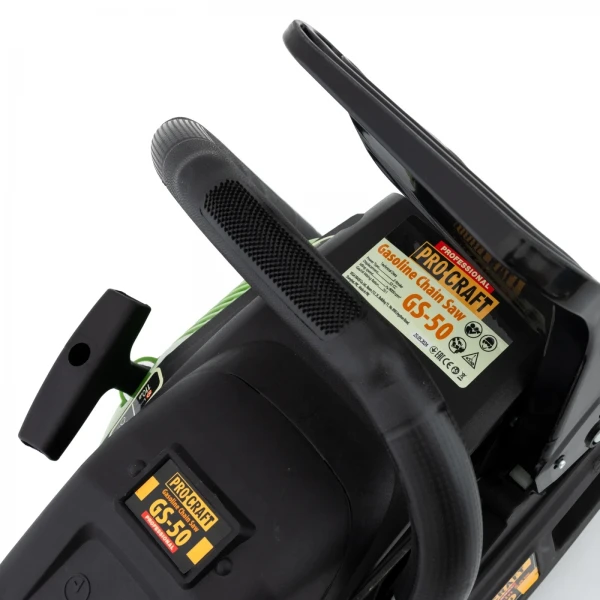 Motofierastrau (drujba) pe benzina PROCRAFT GS-50, Lama 40cm, 52CC, 8000 RPM