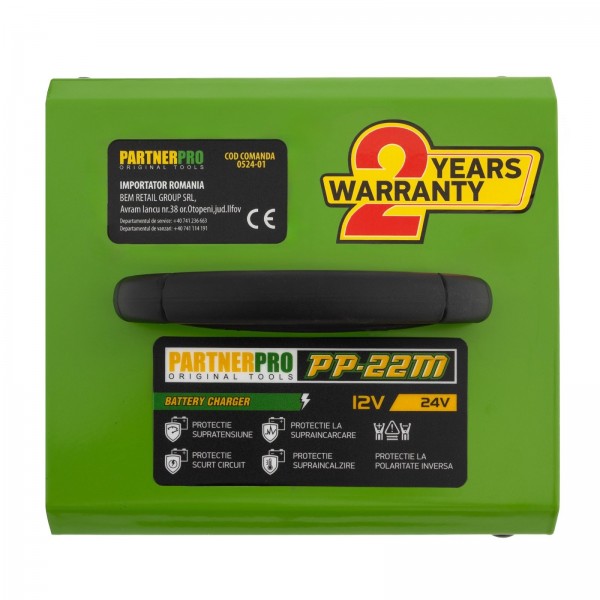 Redresor auto, 12/24 V, 220 V, PARTNER PRO PP-22M