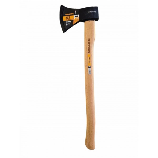 Topor 613 cu maner de lemn 1500 gr