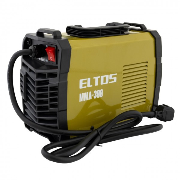 Aparat de sudura, invertor, Eltos MMA 300, ventilator racire + Masca sudura heliomata