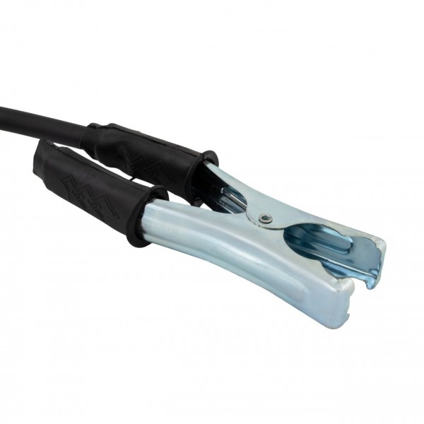 Cablu cu cleste de masa, 12 mm, 200 Amp , 1.3 Metri