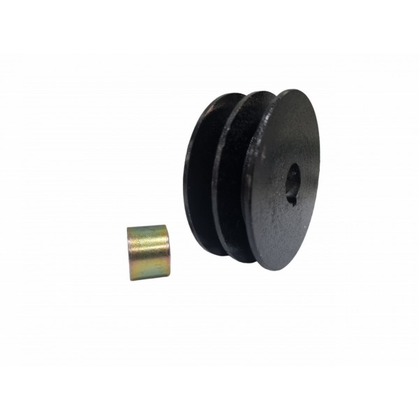 Fulie cu 2 canale curea 20mm motocultor