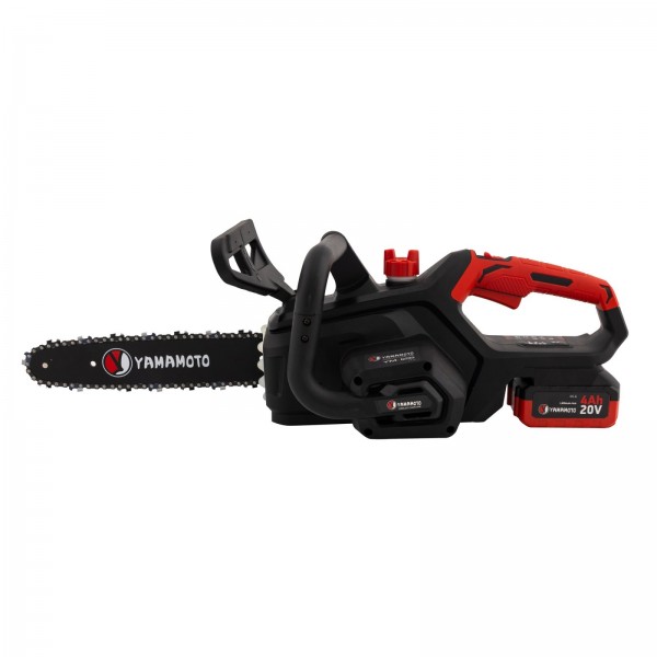 Fierastrau electric cu lant pe acumulator , Motor Brushless , acumulator 20 V , 4 Ah , lama 14 " ,