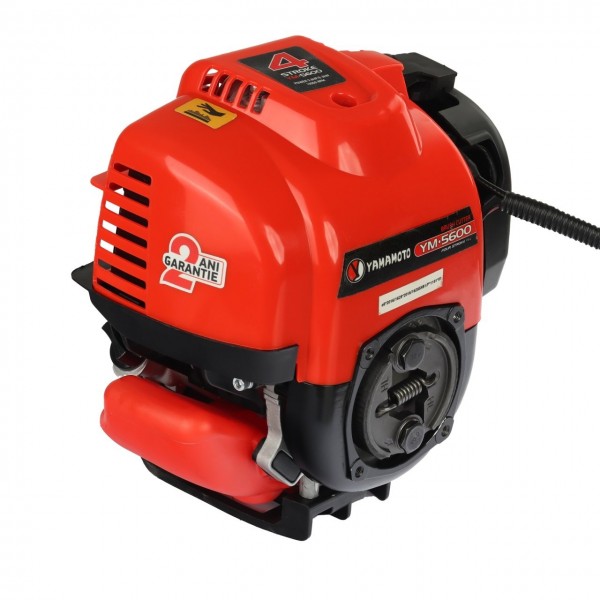 Motocoasa pe benzina YAMAMOTO YM-5600, motor 4 T , 6.3 CP, 52 CC , accesorii incluse