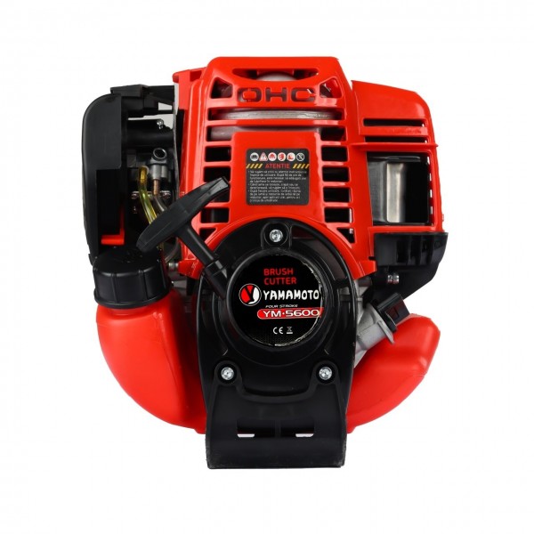 Motocoasa pe benzina YAMAMOTO YM-5600, motor 4 T , 6.3 CP, 52 CC , accesorii incluse